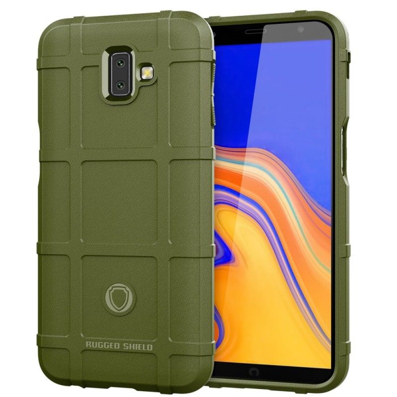 Cover Samsung Galaxy J6 Plus Sort Robust Skjold