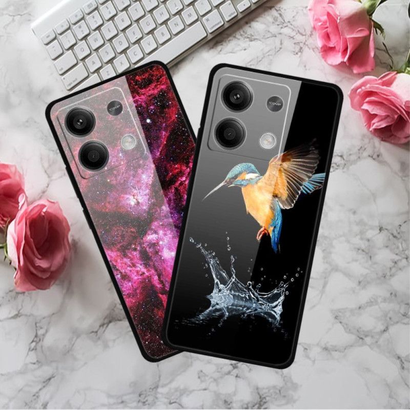 Cover Xiaomi Redmi Note 13 5g Lysende Lotus Hærdet Glas