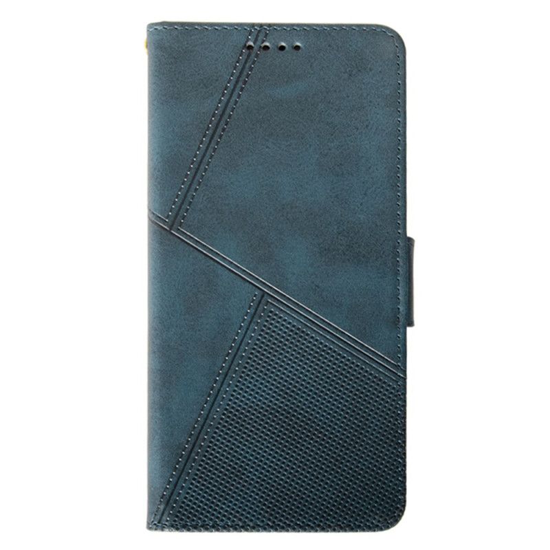 Flip Cover Til Xiaomi Redmi Note 13 5g Idewei Geometriske Linjer