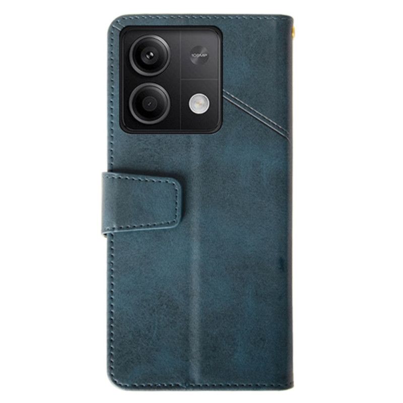 Flip Cover Til Xiaomi Redmi Note 13 5g Idewei Geometriske Linjer