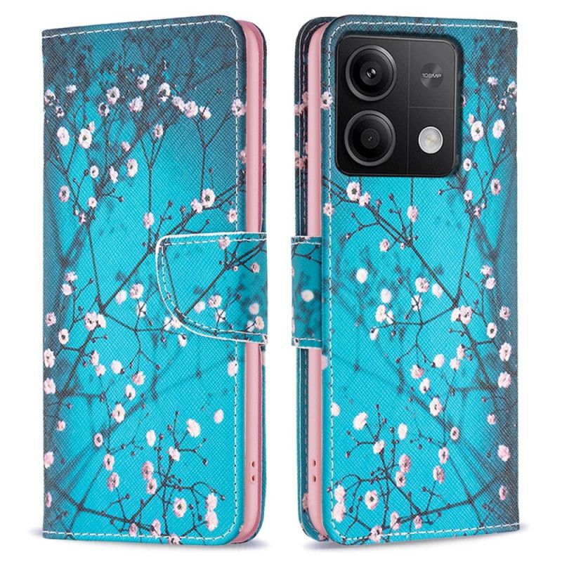 Flip Cover Xiaomi Redmi Note 13 5g Blommeblomst