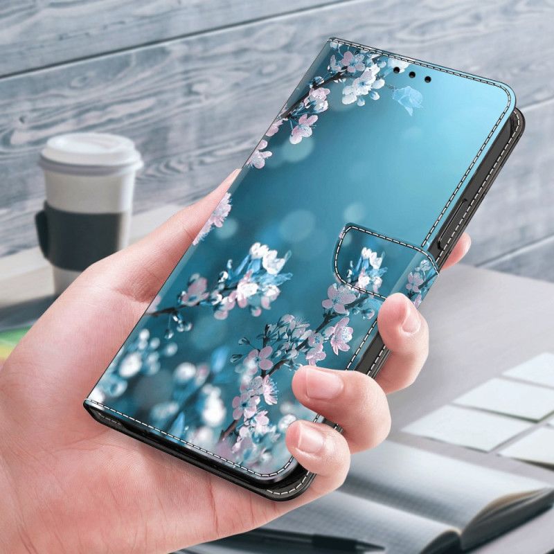 Flip Cover Xiaomi Redmi Note 13 5g Blommeblomster