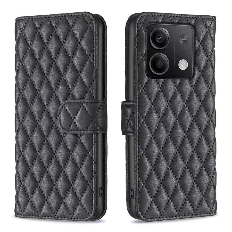 Flip Cover Xiaomi Redmi Note 13 5g Quiltet Style Binfen Farve