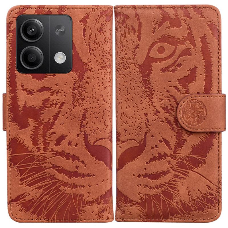 Flip Cover Xiaomi Redmi Note 13 5g Tiger Footprint