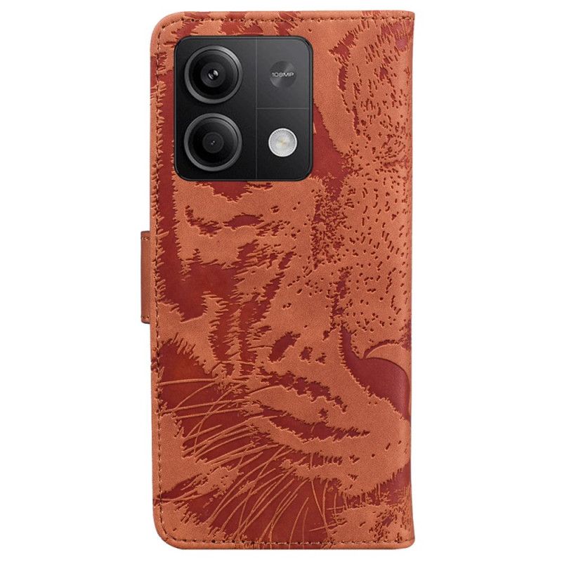 Flip Cover Xiaomi Redmi Note 13 5g Tiger Footprint