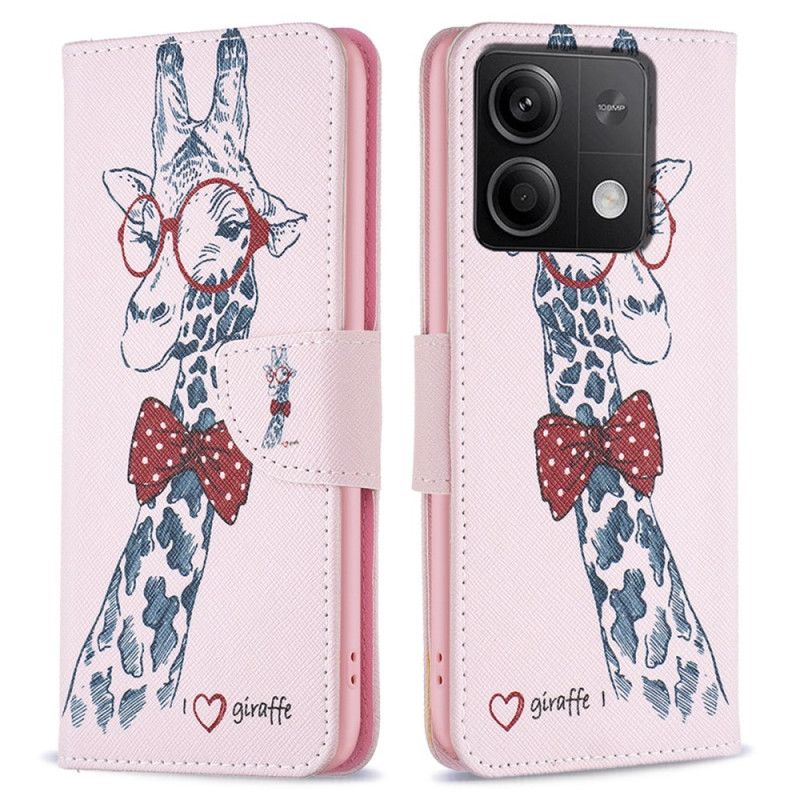 Læder Cover Xiaomi Redmi Note 13 5g Intello Giraf