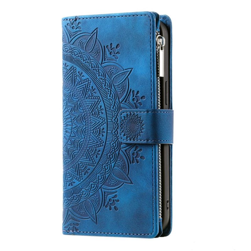 Læder Cover Xiaomi Redmi Note 13 5g Telefon Etui Mandala Stroppung