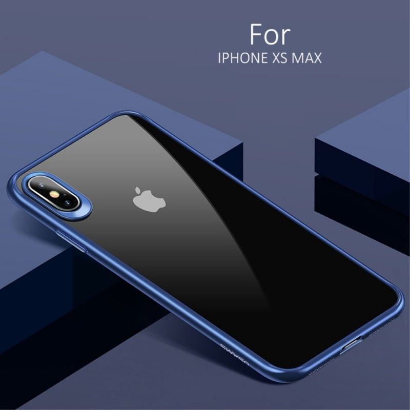 Cover for iPhone XS Max Rød Usams Mant-Serie