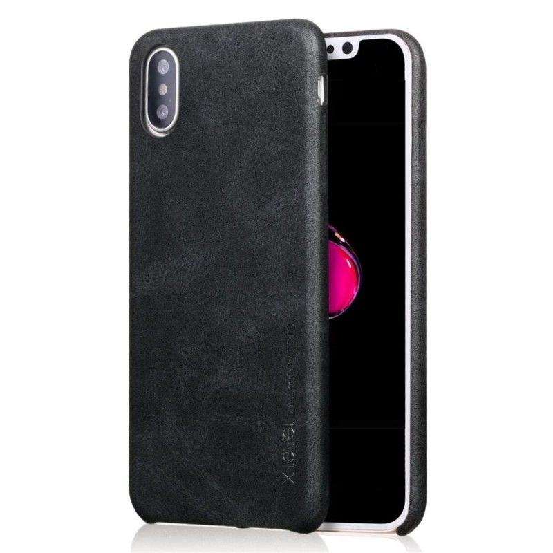 Cover for iPhone XS Max Sort Premium-Serie