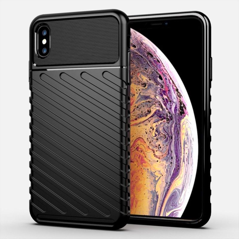 Cover for iPhone XS Max Sort Torden Serie