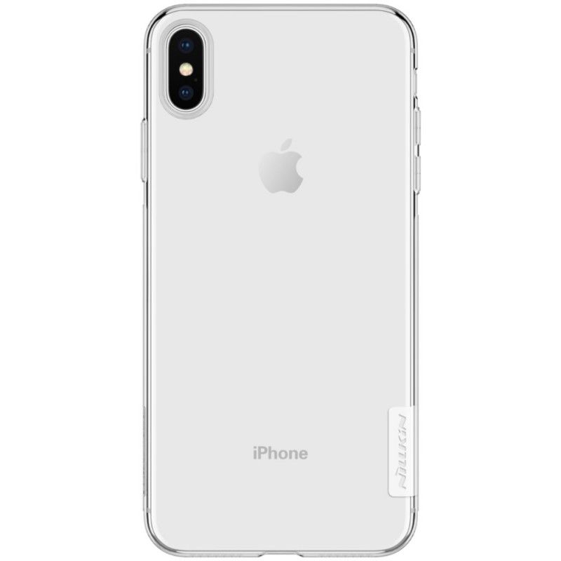 Cover iPhone XS Max Gennemsigtig Gennemsigtig Nillkin Original