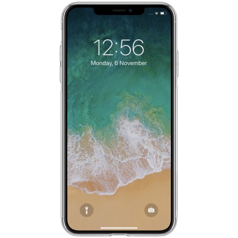 Cover iPhone XS Max Gennemsigtig Gennemsigtig Nillkin Original