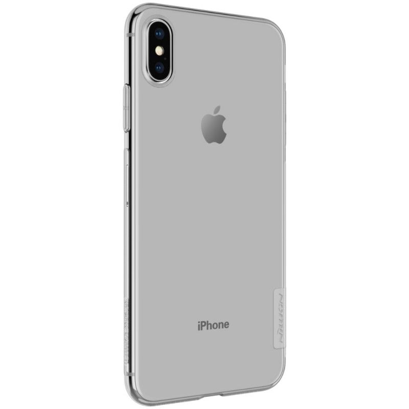 Cover iPhone XS Max Gennemsigtig Gennemsigtig Nillkin Original