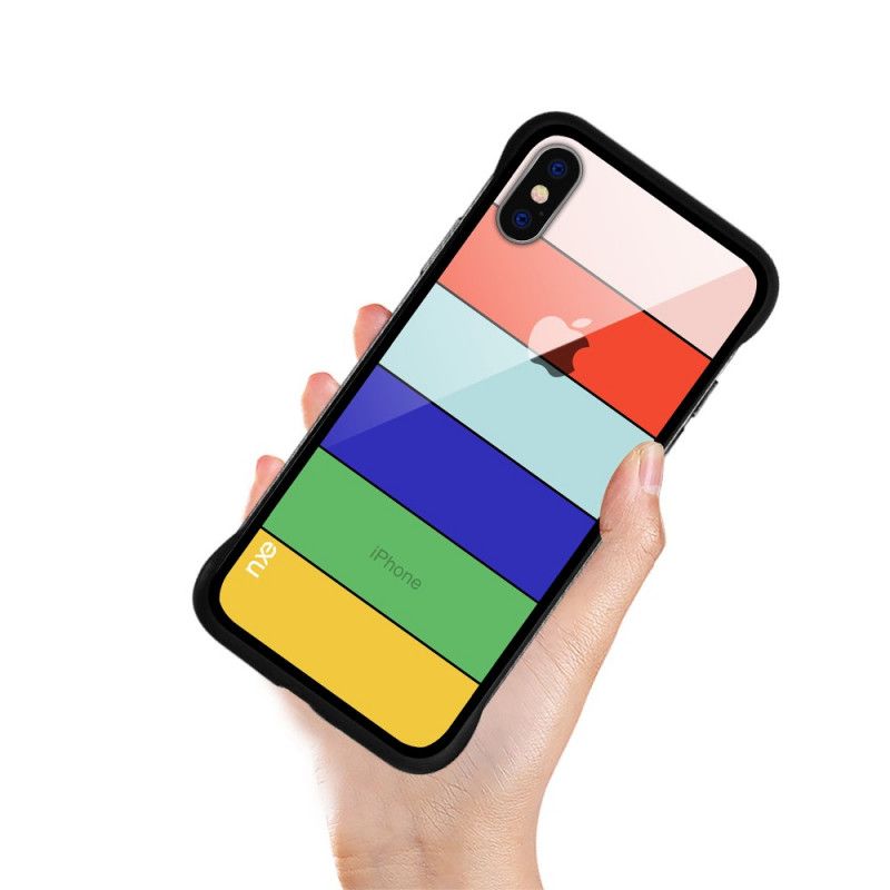 Cover iPhone XS Max Gul Nxe Regnbue-Serie Beskyttelse