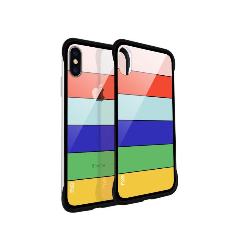 Cover iPhone XS Max Gul Nxe Regnbue-Serie Beskyttelse