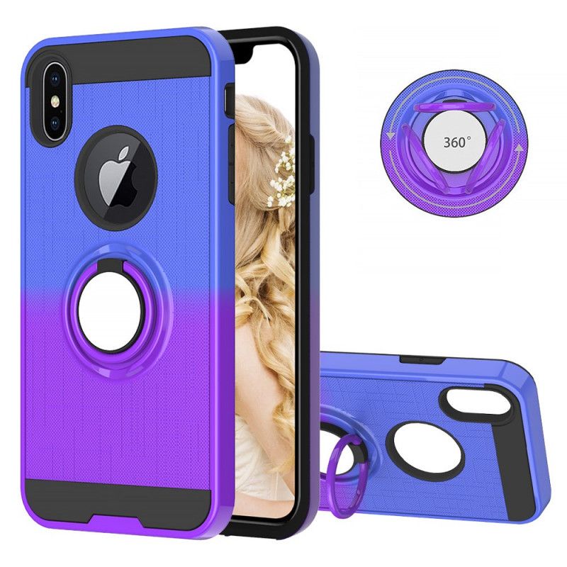 Cover iPhone XS Max Magenta Med Gradientfarvering