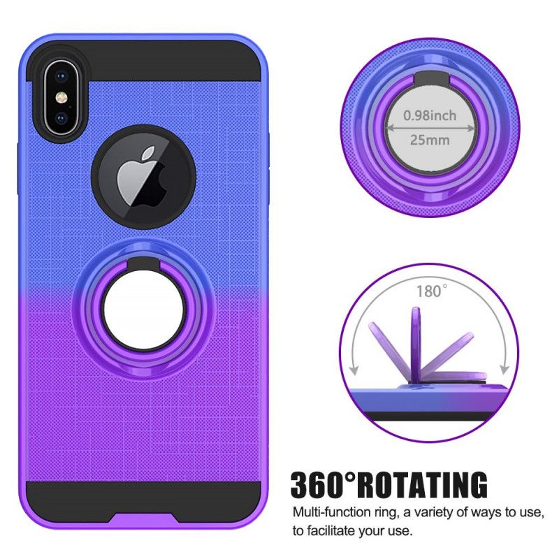 Cover iPhone XS Max Magenta Med Gradientfarvering