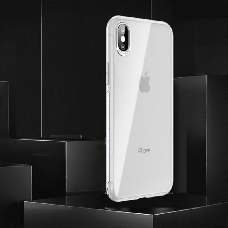 Cover iPhone XS Max Sort Beskyttelsesserie Sulada-Linsebeskyttelse Beskyttelse