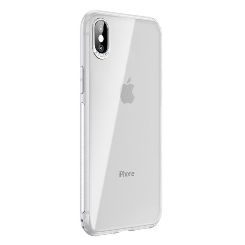 Cover iPhone XS Max Sort Beskyttelsesserie Sulada-Linsebeskyttelse Beskyttelse