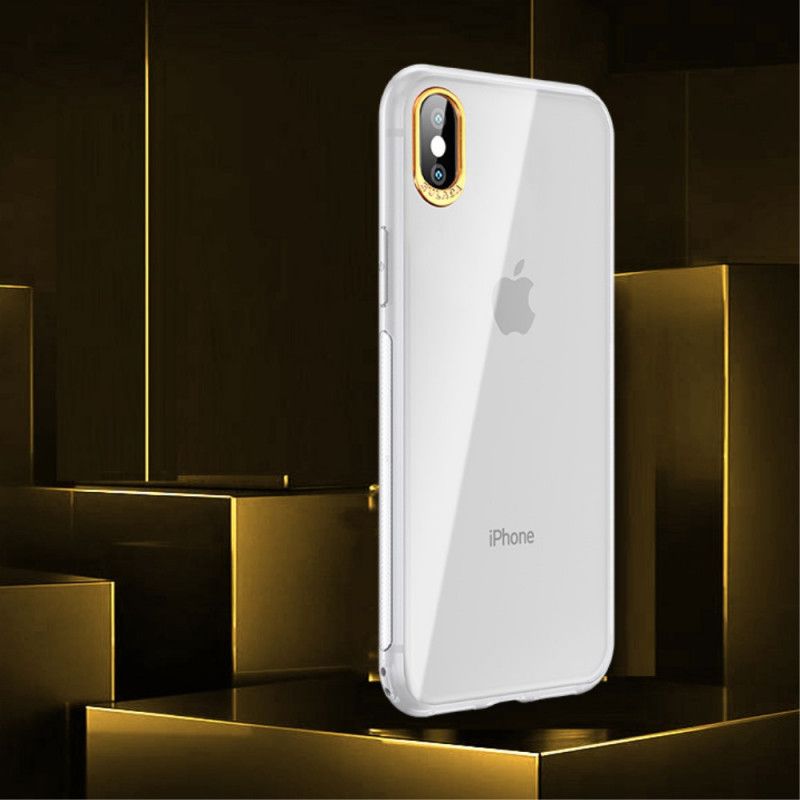 Cover iPhone XS Max Sort Beskyttelsesserie Sulada-Linsebeskyttelse Beskyttelse