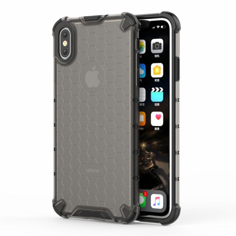 Cover iPhone XS Max Sort Bikagestil