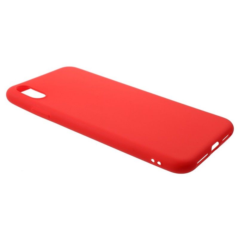 Cover iPhone XS Max Sort Blød Mat Silikone Original