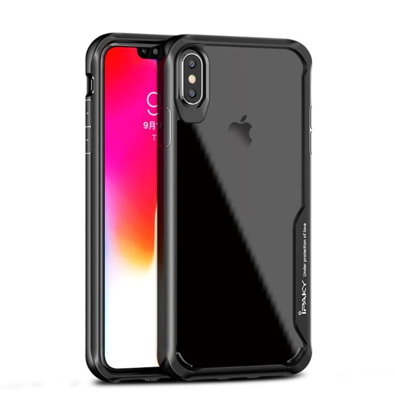 Cover iPhone XS Max Sort Ipaky Hybrid-Serie