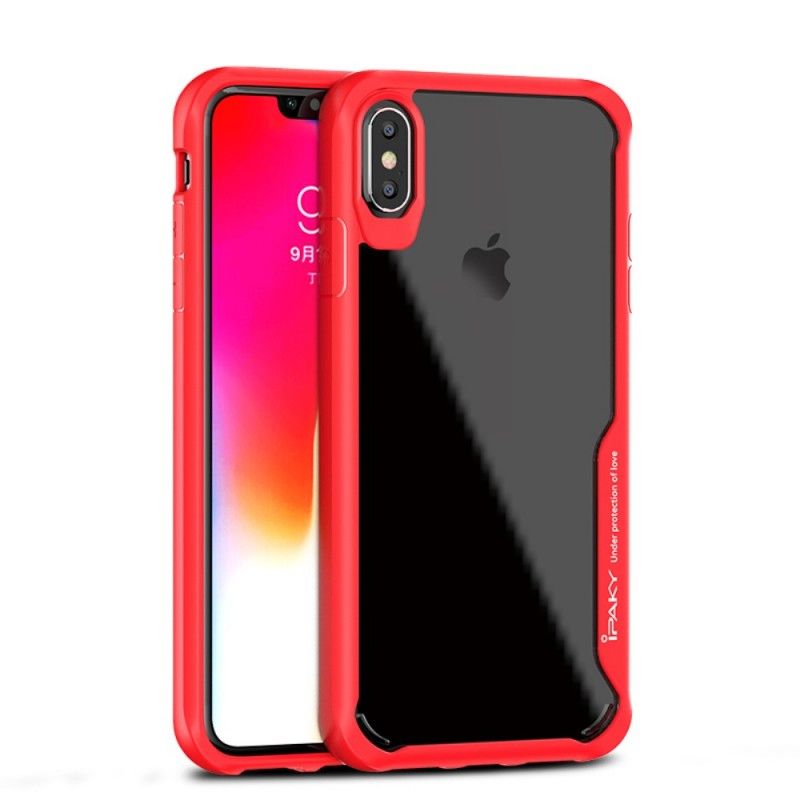 Cover iPhone XS Max Sort Ipaky Hybrid-Serie