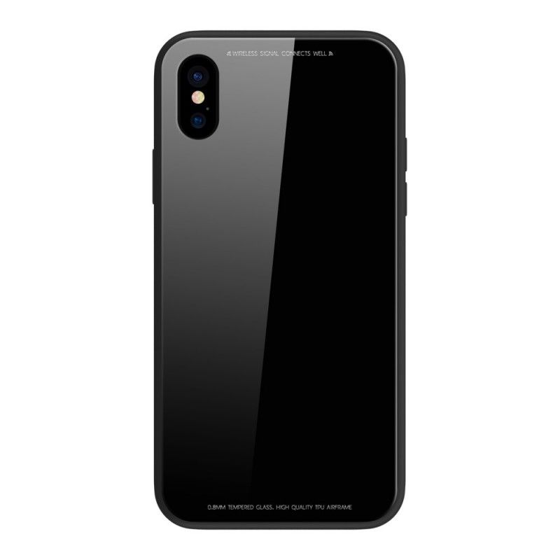 Cover iPhone XS Max Sort Suladaglans