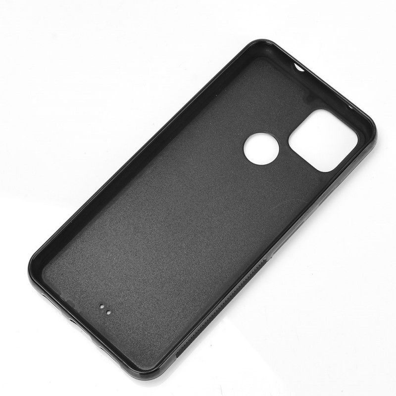 Cover for Google Pixel 5 Sort Syet Lædereffekt