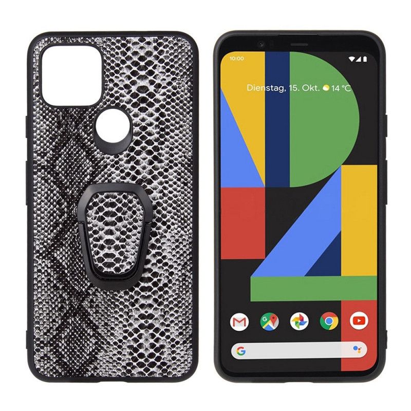 Cover Google Pixel 5 Mobilcover Slangestil Med Ringholder