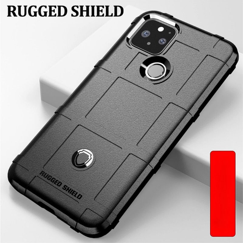 Cover Google Pixel 5 Sort Mobilcover Robust Skjold