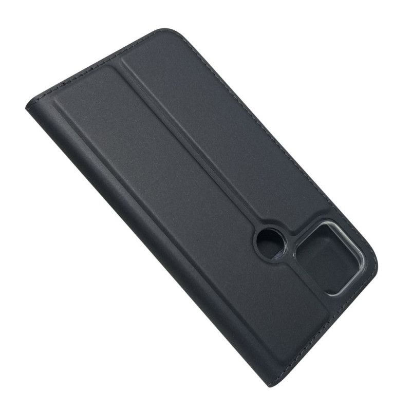 Læder Cover Google Pixel 5 Sort Magnetisk Lås Original