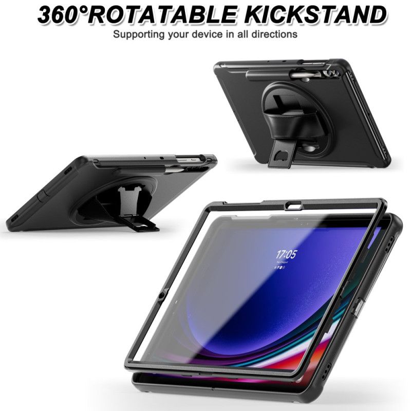 Cover Samsung Galaxy Tab S9 Plus Telefon Etui Pen Og Krykkeholder