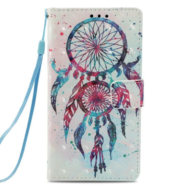 Flip Cover Læder Honor 7A Min 3D Dreamcatcher Original