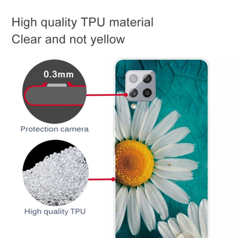 Cover for Samsung Galaxy A42 5G Daisy