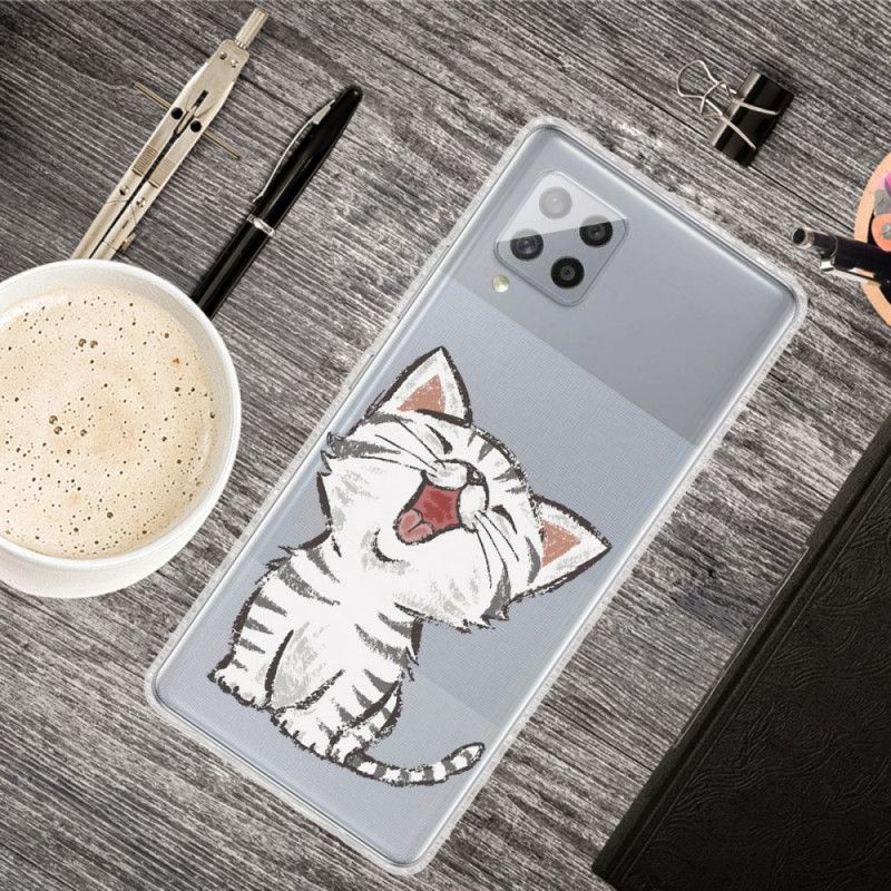 Cover for Samsung Galaxy A42 5G Sød Kat