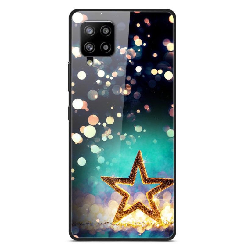 Cover for Samsung Galaxy A42 5G Stjernehærdet Glas