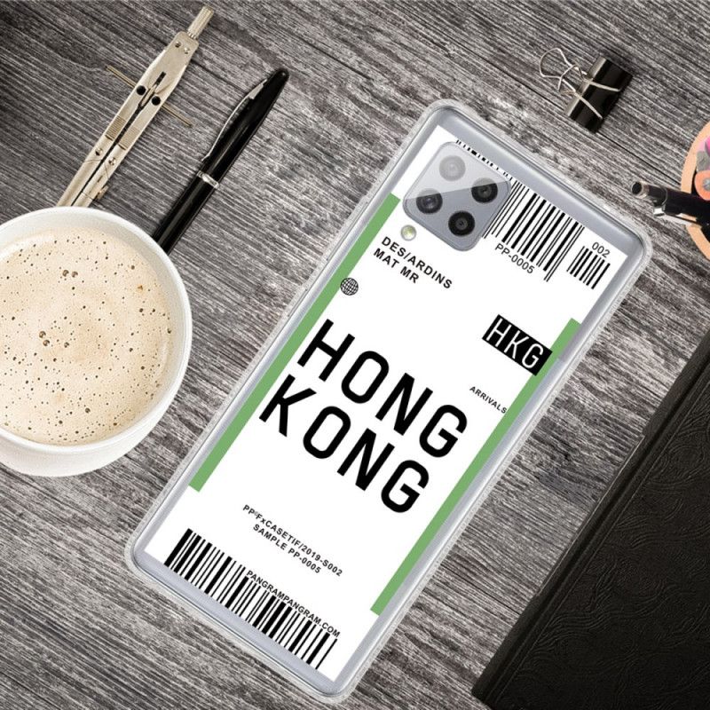 Cover Samsung Galaxy A42 5G Boardingkort Til Hong Kong Beskyttelse