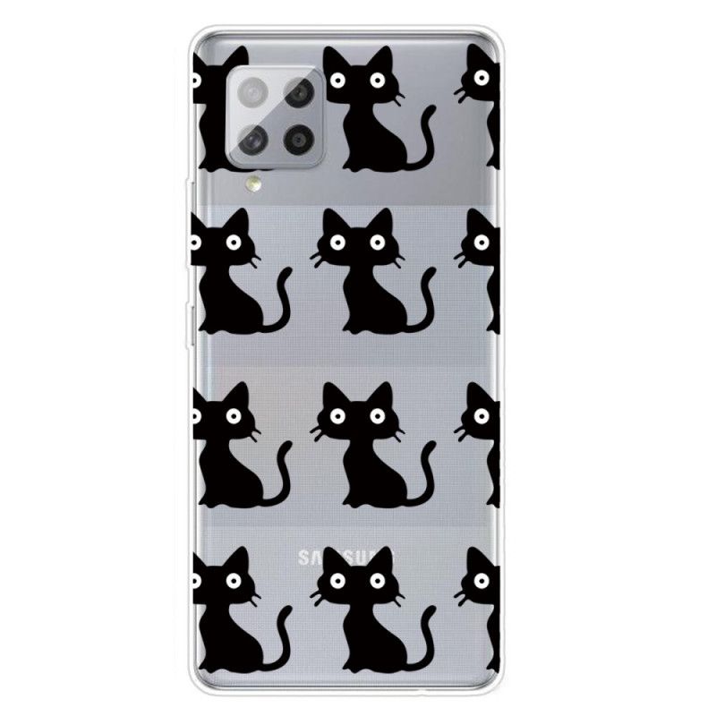 Cover Samsung Galaxy A42 5G Flere Sorte Katte