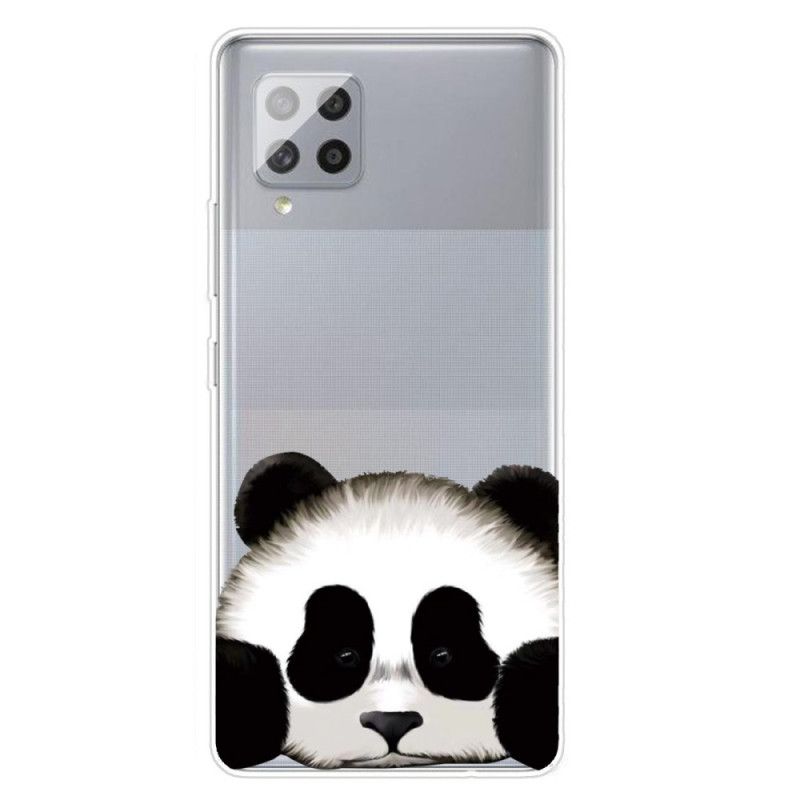 Cover Samsung Galaxy A42 5G Gennemsigtig Panda