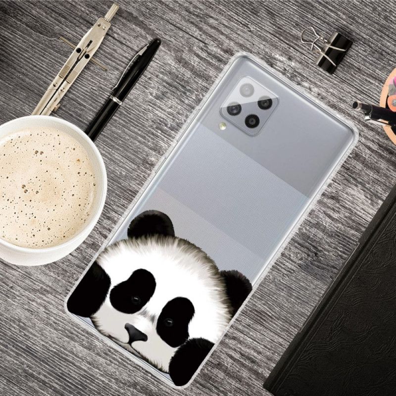 Cover Samsung Galaxy A42 5G Gennemsigtig Panda