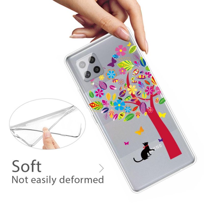 Cover Samsung Galaxy A42 5G Kat Under Træet