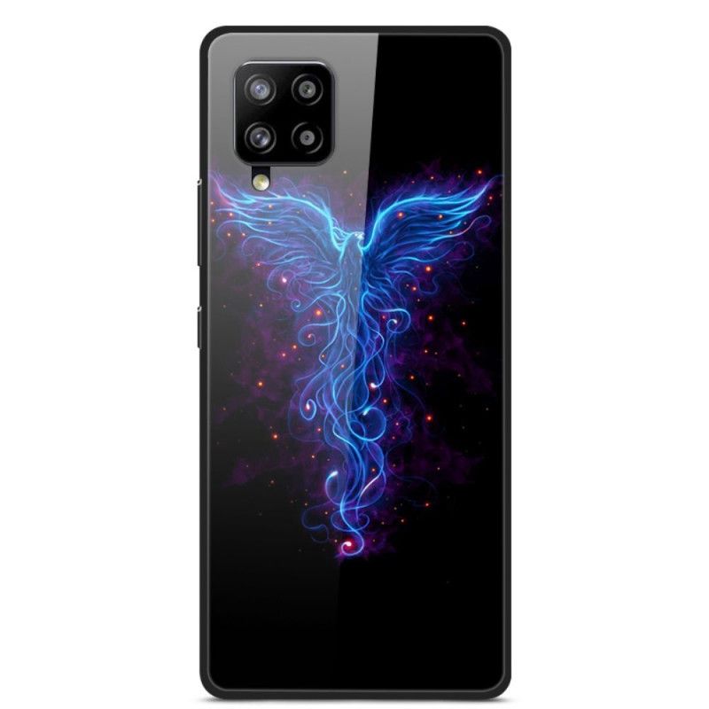 Cover Samsung Galaxy A42 5G Mobilcover Phoenix Hærdet Glas