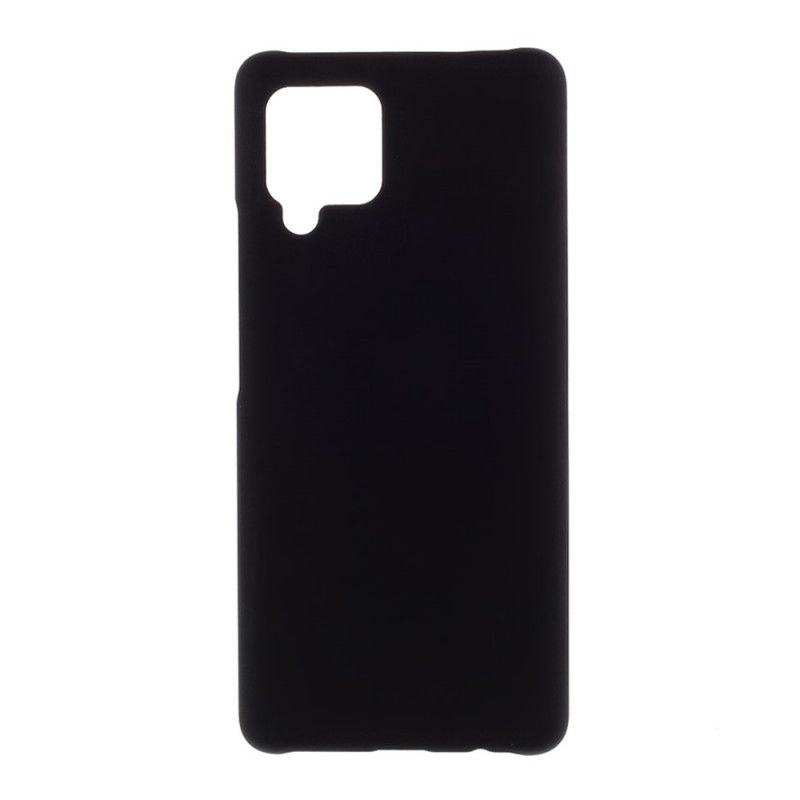 Cover Samsung Galaxy A42 5G Sort Mobilcover Stiv Gummieffekt