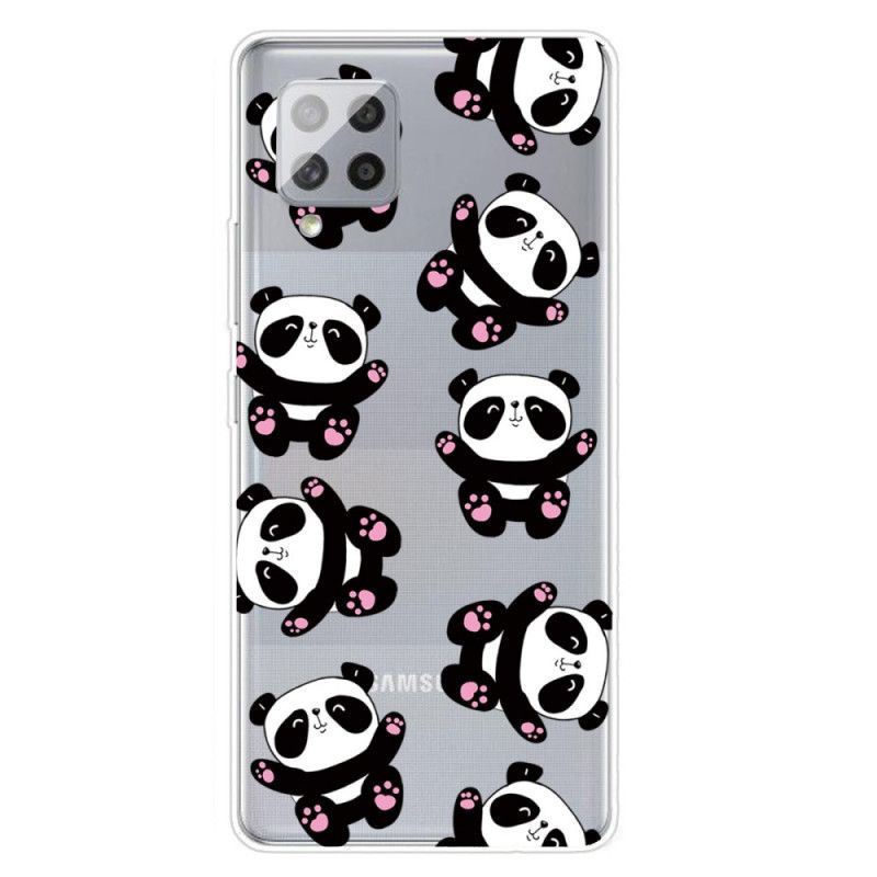 Cover Samsung Galaxy A42 5G Top Sjove Pandaer