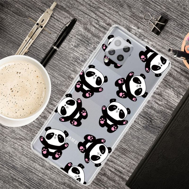 Cover Samsung Galaxy A42 5G Top Sjove Pandaer