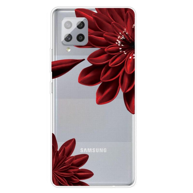 Cover Samsung Galaxy A42 5G Vilde Blomster Beskyttelse