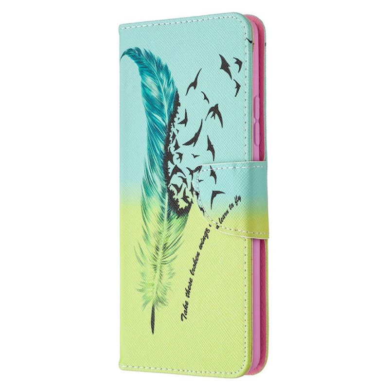 Flip Cover Læder for Samsung Galaxy A42 5G Lær At Flyve