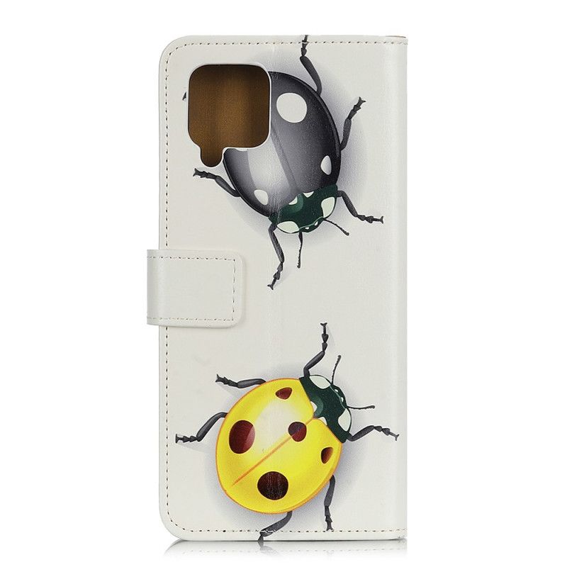 Flip Cover Læder for Samsung Galaxy A42 5G Mariehøns